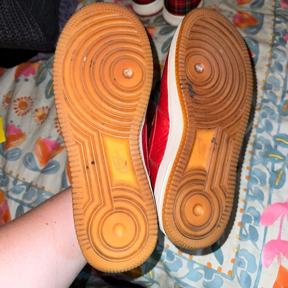 ‘Red Python’ 2014 Nike Air Force 1s - image 3